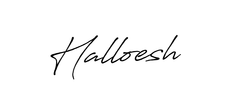 Similarly Antro_Vectra_Bolder is the best handwritten signature design. Signature creator online .You can use it as an online autograph creator for name Halloesh. Halloesh signature style 7 images and pictures png