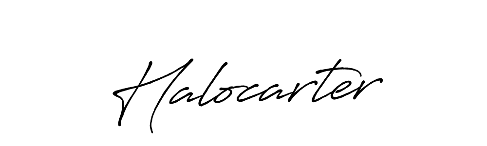 Once you've used our free online signature maker to create your best signature Antro_Vectra_Bolder style, it's time to enjoy all of the benefits that Halocarter name signing documents. Halocarter signature style 7 images and pictures png
