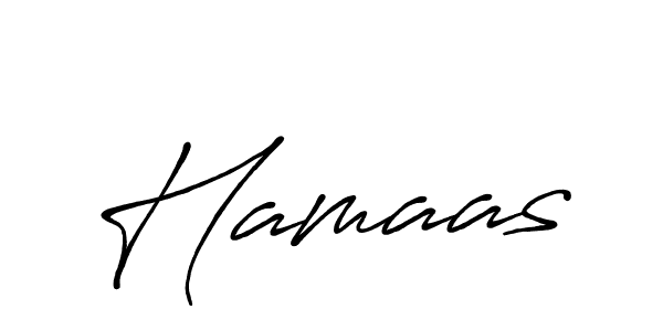 Also we have Hamaas name is the best signature style. Create professional handwritten signature collection using Antro_Vectra_Bolder autograph style. Hamaas signature style 7 images and pictures png