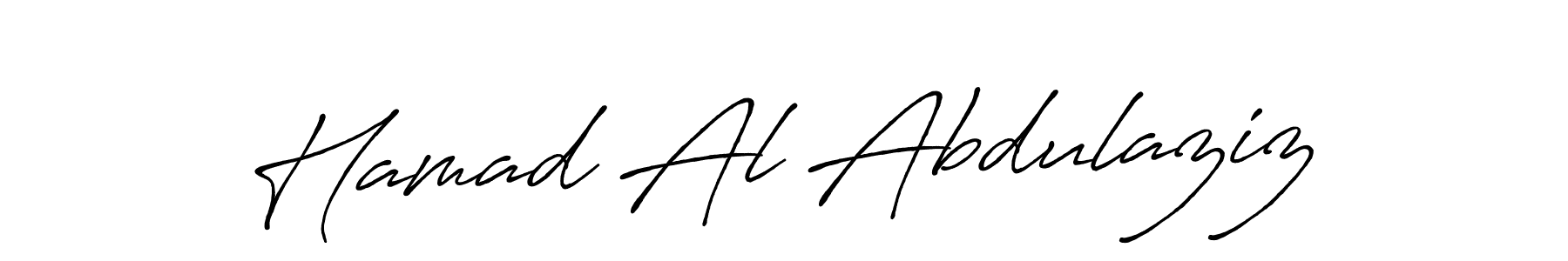 Antro_Vectra_Bolder is a professional signature style that is perfect for those who want to add a touch of class to their signature. It is also a great choice for those who want to make their signature more unique. Get Hamad Al Abdulaziz name to fancy signature for free. Hamad Al Abdulaziz signature style 7 images and pictures png