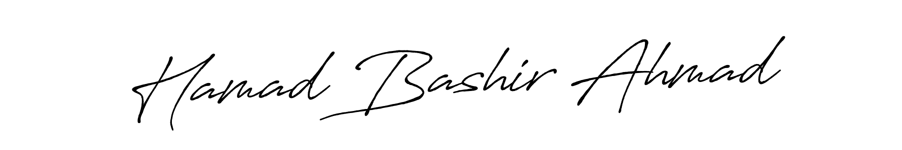 How to make Hamad Bashir Ahmad signature? Antro_Vectra_Bolder is a professional autograph style. Create handwritten signature for Hamad Bashir Ahmad name. Hamad Bashir Ahmad signature style 7 images and pictures png