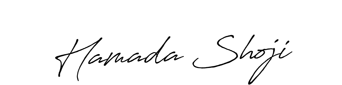 Hamada Shoji stylish signature style. Best Handwritten Sign (Antro_Vectra_Bolder) for my name. Handwritten Signature Collection Ideas for my name Hamada Shoji. Hamada Shoji signature style 7 images and pictures png