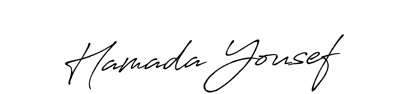 Here are the top 10 professional signature styles for the name Hamada Yousef. These are the best autograph styles you can use for your name. Hamada Yousef signature style 7 images and pictures png