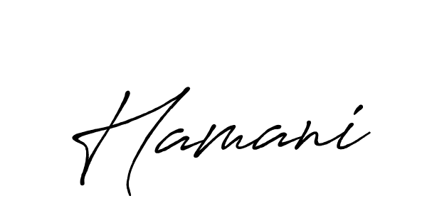 See photos of Hamani official signature by Spectra . Check more albums & portfolios. Read reviews & check more about Antro_Vectra_Bolder font. Hamani signature style 7 images and pictures png