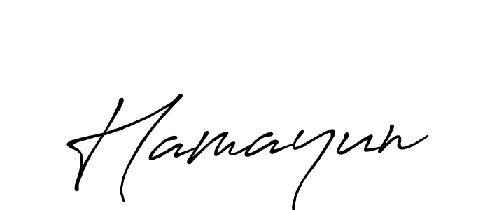 Make a beautiful signature design for name Hamayun. With this signature (Antro_Vectra_Bolder) style, you can create a handwritten signature for free. Hamayun signature style 7 images and pictures png