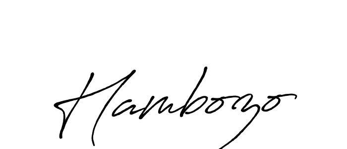 Make a beautiful signature design for name Hambozo. Use this online signature maker to create a handwritten signature for free. Hambozo signature style 7 images and pictures png