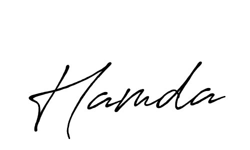 Make a beautiful signature design for name Hamda. Use this online signature maker to create a handwritten signature for free. Hamda signature style 7 images and pictures png