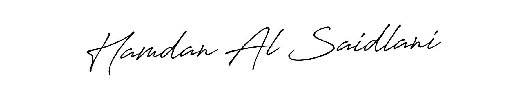 How to Draw Hamdan Al Saidlani signature style? Antro_Vectra_Bolder is a latest design signature styles for name Hamdan Al Saidlani. Hamdan Al Saidlani signature style 7 images and pictures png
