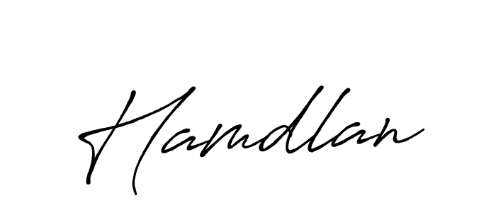 How to Draw Hamdlan signature style? Antro_Vectra_Bolder is a latest design signature styles for name Hamdlan. Hamdlan signature style 7 images and pictures png