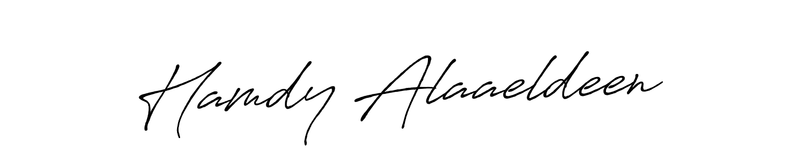 Also we have Hamdy Alaaeldeen name is the best signature style. Create professional handwritten signature collection using Antro_Vectra_Bolder autograph style. Hamdy Alaaeldeen signature style 7 images and pictures png