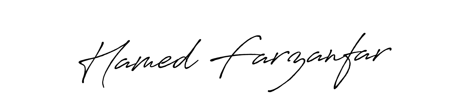 Once you've used our free online signature maker to create your best signature Antro_Vectra_Bolder style, it's time to enjoy all of the benefits that Hamed Farzanfar name signing documents. Hamed Farzanfar signature style 7 images and pictures png