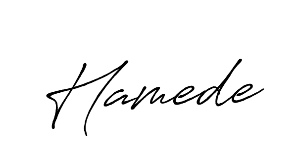 Here are the top 10 professional signature styles for the name Hamede. These are the best autograph styles you can use for your name. Hamede signature style 7 images and pictures png