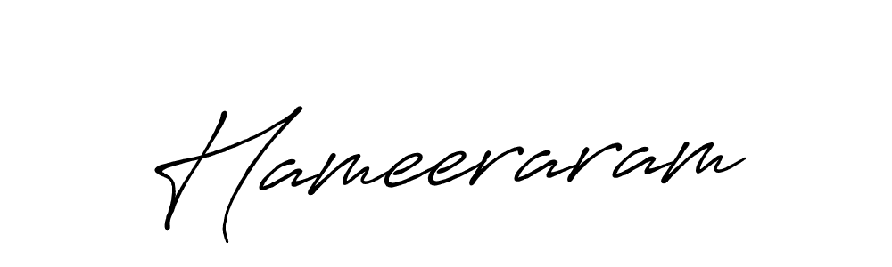 Create a beautiful signature design for name Hameeraram. With this signature (Antro_Vectra_Bolder) fonts, you can make a handwritten signature for free. Hameeraram signature style 7 images and pictures png