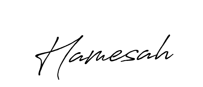 It looks lik you need a new signature style for name Hamesah. Design unique handwritten (Antro_Vectra_Bolder) signature with our free signature maker in just a few clicks. Hamesah signature style 7 images and pictures png