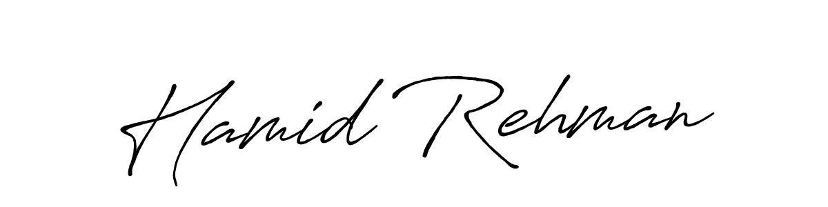 Similarly Antro_Vectra_Bolder is the best handwritten signature design. Signature creator online .You can use it as an online autograph creator for name Hamid Rehman. Hamid Rehman signature style 7 images and pictures png
