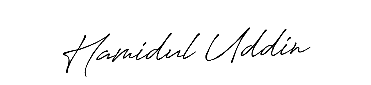 Once you've used our free online signature maker to create your best signature Antro_Vectra_Bolder style, it's time to enjoy all of the benefits that Hamidul Uddin name signing documents. Hamidul Uddin signature style 7 images and pictures png