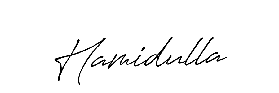 You should practise on your own different ways (Antro_Vectra_Bolder) to write your name (Hamidulla) in signature. don't let someone else do it for you. Hamidulla signature style 7 images and pictures png