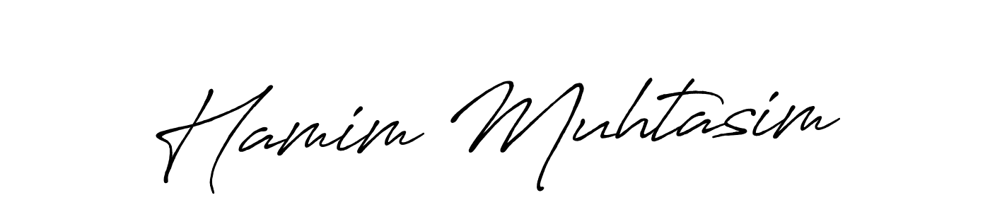 This is the best signature style for the Hamim Muhtasim name. Also you like these signature font (Antro_Vectra_Bolder). Mix name signature. Hamim Muhtasim signature style 7 images and pictures png