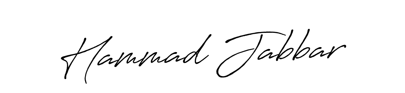 Make a beautiful signature design for name Hammad Jabbar. Use this online signature maker to create a handwritten signature for free. Hammad Jabbar signature style 7 images and pictures png