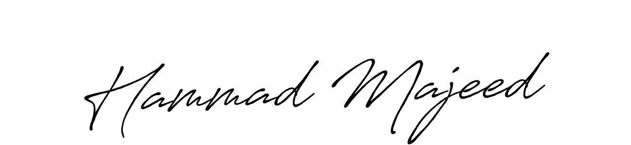 How to make Hammad Majeed signature? Antro_Vectra_Bolder is a professional autograph style. Create handwritten signature for Hammad Majeed name. Hammad Majeed signature style 7 images and pictures png