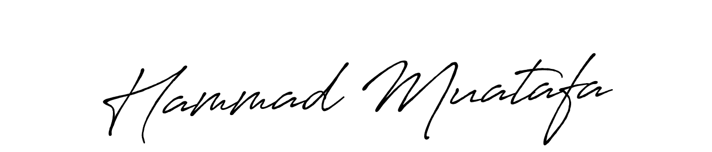 It looks lik you need a new signature style for name Hammad Muatafa. Design unique handwritten (Antro_Vectra_Bolder) signature with our free signature maker in just a few clicks. Hammad Muatafa signature style 7 images and pictures png