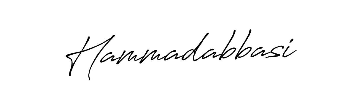 How to make Hammadabbasi signature? Antro_Vectra_Bolder is a professional autograph style. Create handwritten signature for Hammadabbasi name. Hammadabbasi signature style 7 images and pictures png
