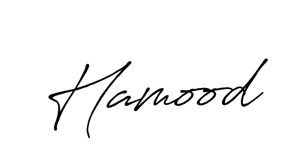 Create a beautiful signature design for name Hamood. With this signature (Antro_Vectra_Bolder) fonts, you can make a handwritten signature for free. Hamood signature style 7 images and pictures png