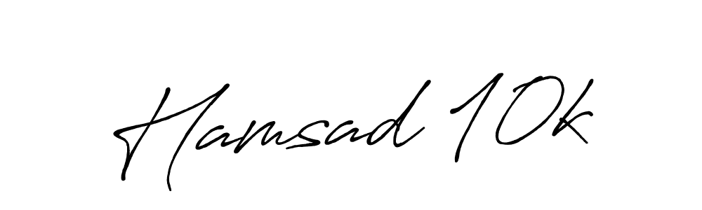 Hamsad 10k stylish signature style. Best Handwritten Sign (Antro_Vectra_Bolder) for my name. Handwritten Signature Collection Ideas for my name Hamsad 10k. Hamsad 10k signature style 7 images and pictures png