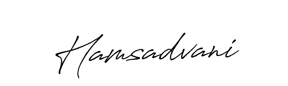 if you are searching for the best signature style for your name Hamsadvani. so please give up your signature search. here we have designed multiple signature styles  using Antro_Vectra_Bolder. Hamsadvani signature style 7 images and pictures png