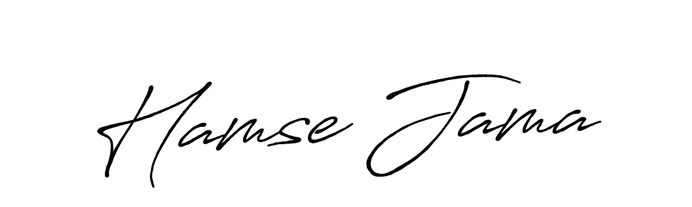 Here are the top 10 professional signature styles for the name Hamse Jama. These are the best autograph styles you can use for your name. Hamse Jama signature style 7 images and pictures png