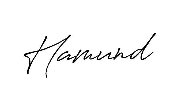 Make a beautiful signature design for name Hamund. Use this online signature maker to create a handwritten signature for free. Hamund signature style 7 images and pictures png