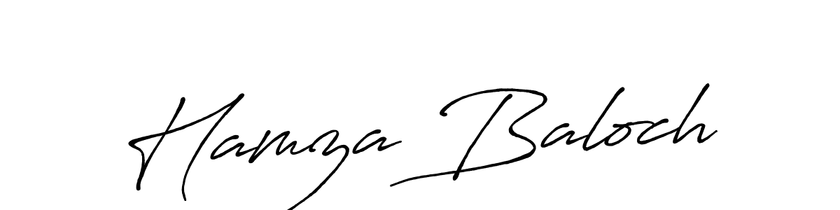 You should practise on your own different ways (Antro_Vectra_Bolder) to write your name (Hamza Baloch) in signature. don't let someone else do it for you. Hamza Baloch signature style 7 images and pictures png