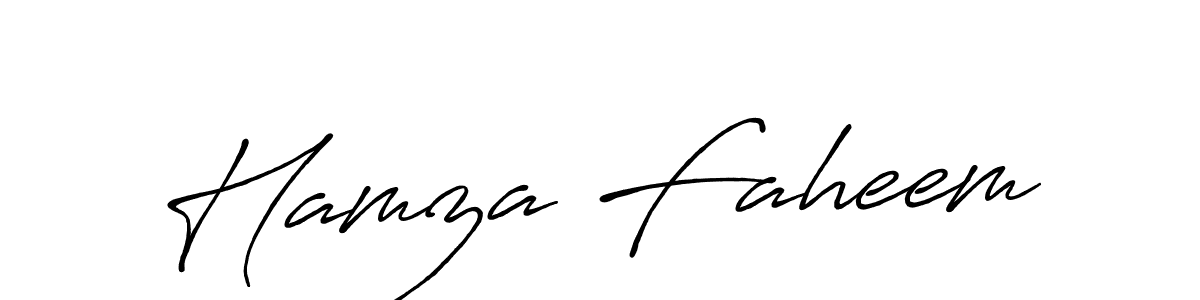 Here are the top 10 professional signature styles for the name Hamza Faheem. These are the best autograph styles you can use for your name. Hamza Faheem signature style 7 images and pictures png