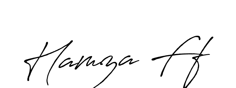 Once you've used our free online signature maker to create your best signature Antro_Vectra_Bolder style, it's time to enjoy all of the benefits that Hamza Ff name signing documents. Hamza Ff signature style 7 images and pictures png