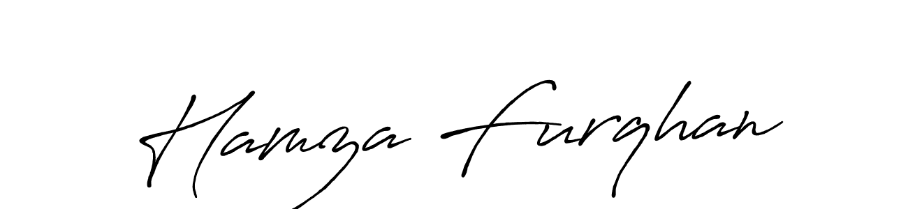 Also we have Hamza Furqhan name is the best signature style. Create professional handwritten signature collection using Antro_Vectra_Bolder autograph style. Hamza Furqhan signature style 7 images and pictures png