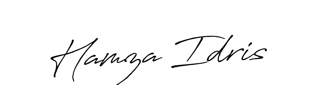 Make a beautiful signature design for name Hamza Idris. Use this online signature maker to create a handwritten signature for free. Hamza Idris signature style 7 images and pictures png