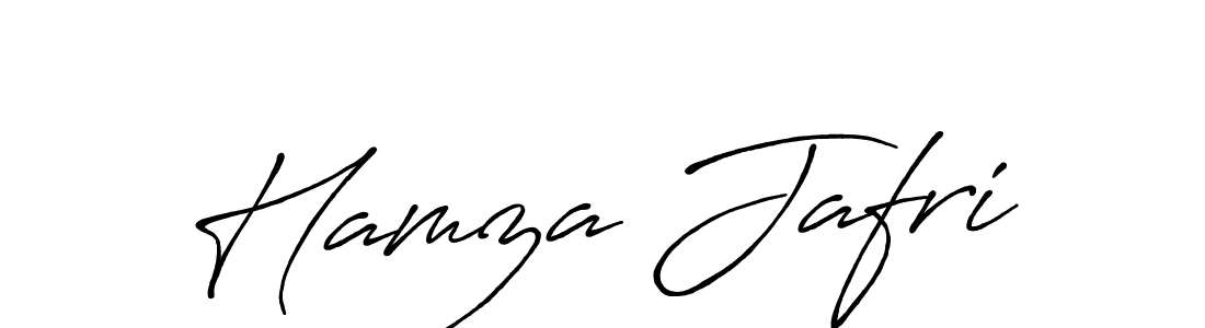 Use a signature maker to create a handwritten signature online. With this signature software, you can design (Antro_Vectra_Bolder) your own signature for name Hamza Jafri. Hamza Jafri signature style 7 images and pictures png