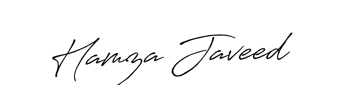 Antro_Vectra_Bolder is a professional signature style that is perfect for those who want to add a touch of class to their signature. It is also a great choice for those who want to make their signature more unique. Get Hamza Javeed name to fancy signature for free. Hamza Javeed signature style 7 images and pictures png