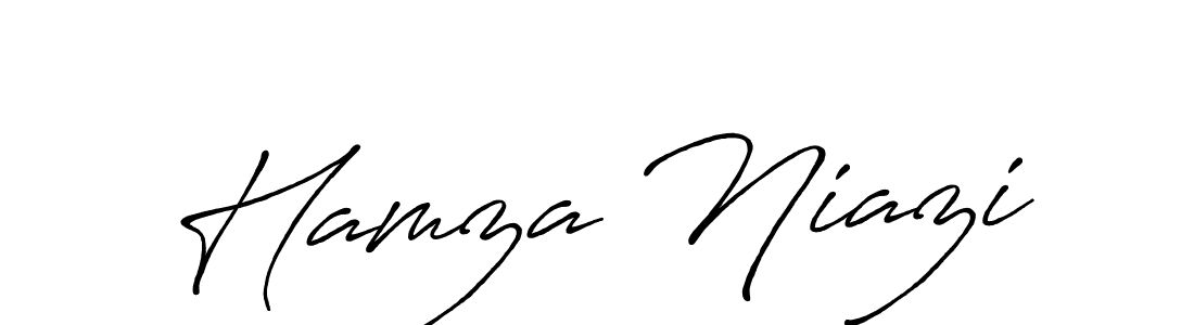Antro_Vectra_Bolder is a professional signature style that is perfect for those who want to add a touch of class to their signature. It is also a great choice for those who want to make their signature more unique. Get Hamza Niazi name to fancy signature for free. Hamza Niazi signature style 7 images and pictures png