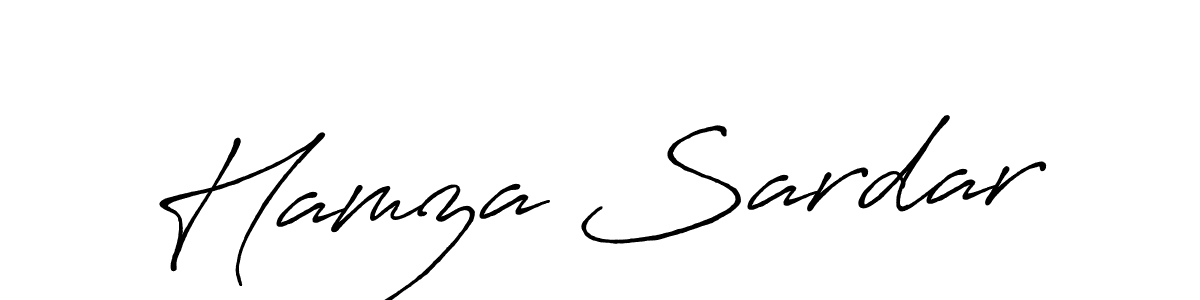 You should practise on your own different ways (Antro_Vectra_Bolder) to write your name (Hamza Sardar) in signature. don't let someone else do it for you. Hamza Sardar signature style 7 images and pictures png