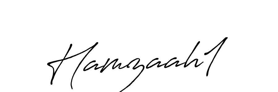 Make a beautiful signature design for name Hamzaah1 . Use this online signature maker to create a handwritten signature for free. Hamzaah1  signature style 7 images and pictures png