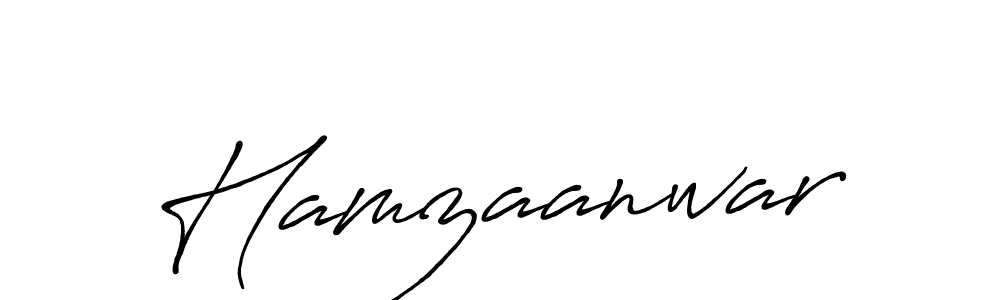 It looks lik you need a new signature style for name Hamzaanwar. Design unique handwritten (Antro_Vectra_Bolder) signature with our free signature maker in just a few clicks. Hamzaanwar signature style 7 images and pictures png