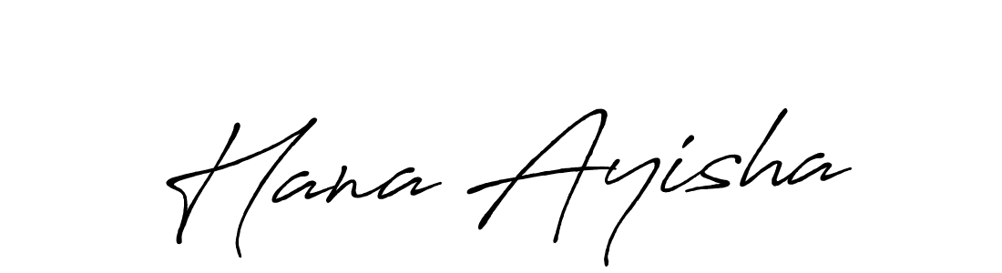 Best and Professional Signature Style for Hana Ayisha. Antro_Vectra_Bolder Best Signature Style Collection. Hana Ayisha signature style 7 images and pictures png