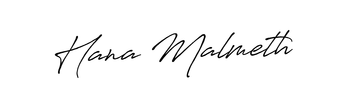 This is the best signature style for the Hana Malmeth name. Also you like these signature font (Antro_Vectra_Bolder). Mix name signature. Hana Malmeth signature style 7 images and pictures png