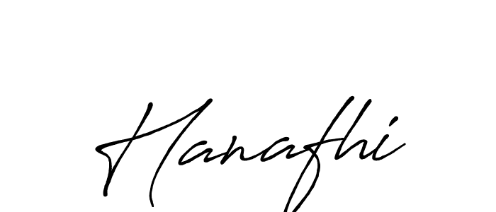 Design your own signature with our free online signature maker. With this signature software, you can create a handwritten (Antro_Vectra_Bolder) signature for name Hanafhi. Hanafhi signature style 7 images and pictures png