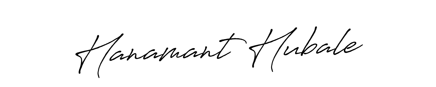 Make a beautiful signature design for name Hanamant Hubale. With this signature (Antro_Vectra_Bolder) style, you can create a handwritten signature for free. Hanamant Hubale signature style 7 images and pictures png