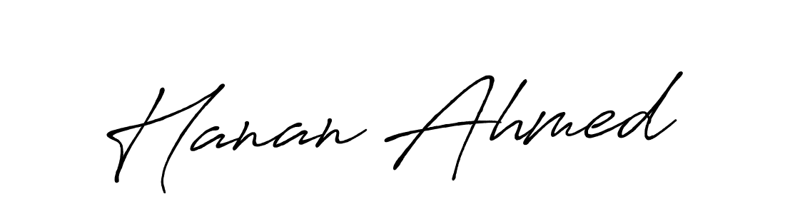 Once you've used our free online signature maker to create your best signature Antro_Vectra_Bolder style, it's time to enjoy all of the benefits that Hanan Ahmed name signing documents. Hanan Ahmed signature style 7 images and pictures png