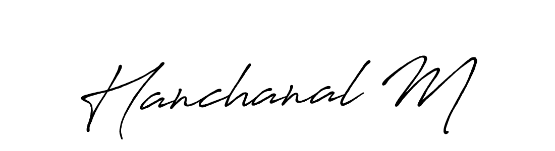 Best and Professional Signature Style for Hanchanal M. Antro_Vectra_Bolder Best Signature Style Collection. Hanchanal M signature style 7 images and pictures png