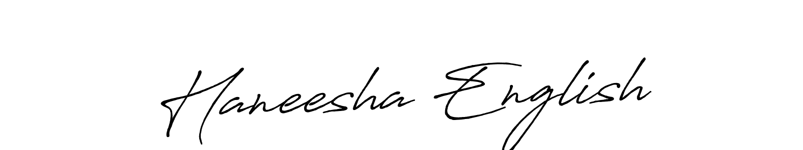 How to Draw Haneesha English signature style? Antro_Vectra_Bolder is a latest design signature styles for name Haneesha English. Haneesha English signature style 7 images and pictures png