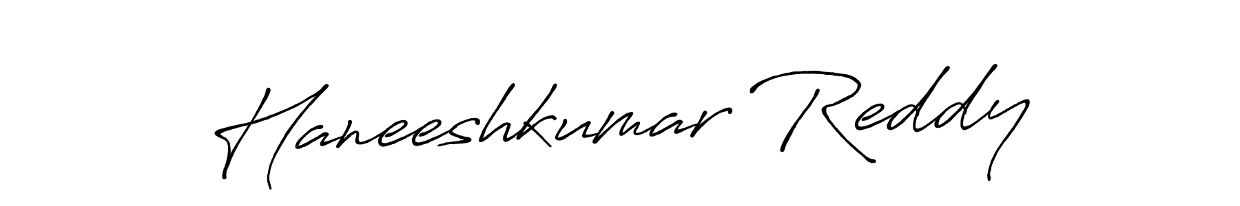 The best way (Antro_Vectra_Bolder) to make a short signature is to pick only two or three words in your name. The name Haneeshkumar Reddy include a total of six letters. For converting this name. Haneeshkumar Reddy signature style 7 images and pictures png